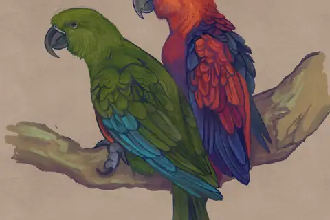 Oceanic Eclectus